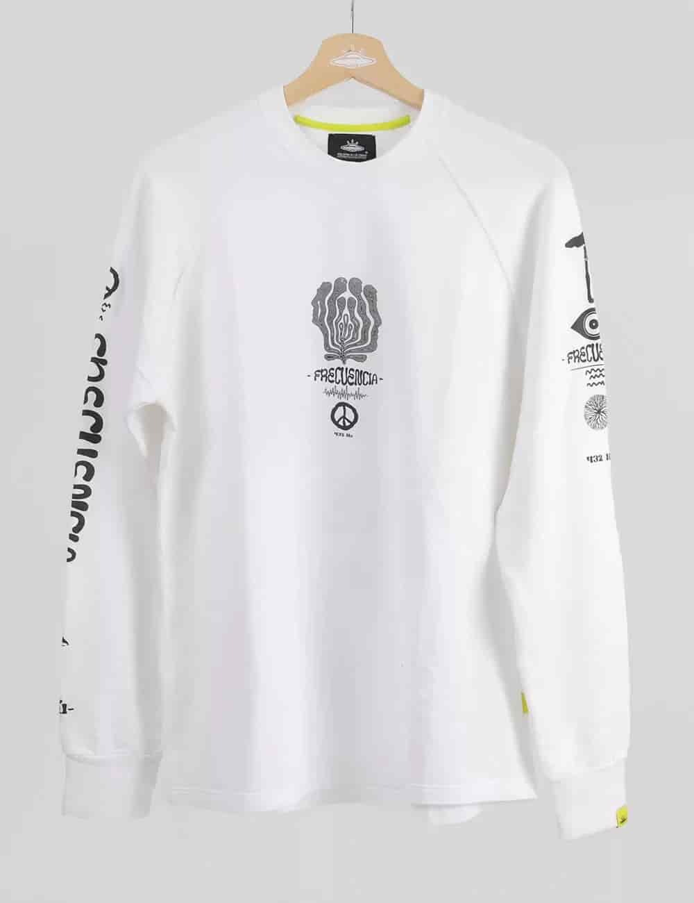 Camibuso Manga Ranglan Frecuencia crudo Unisex - miniatura 11