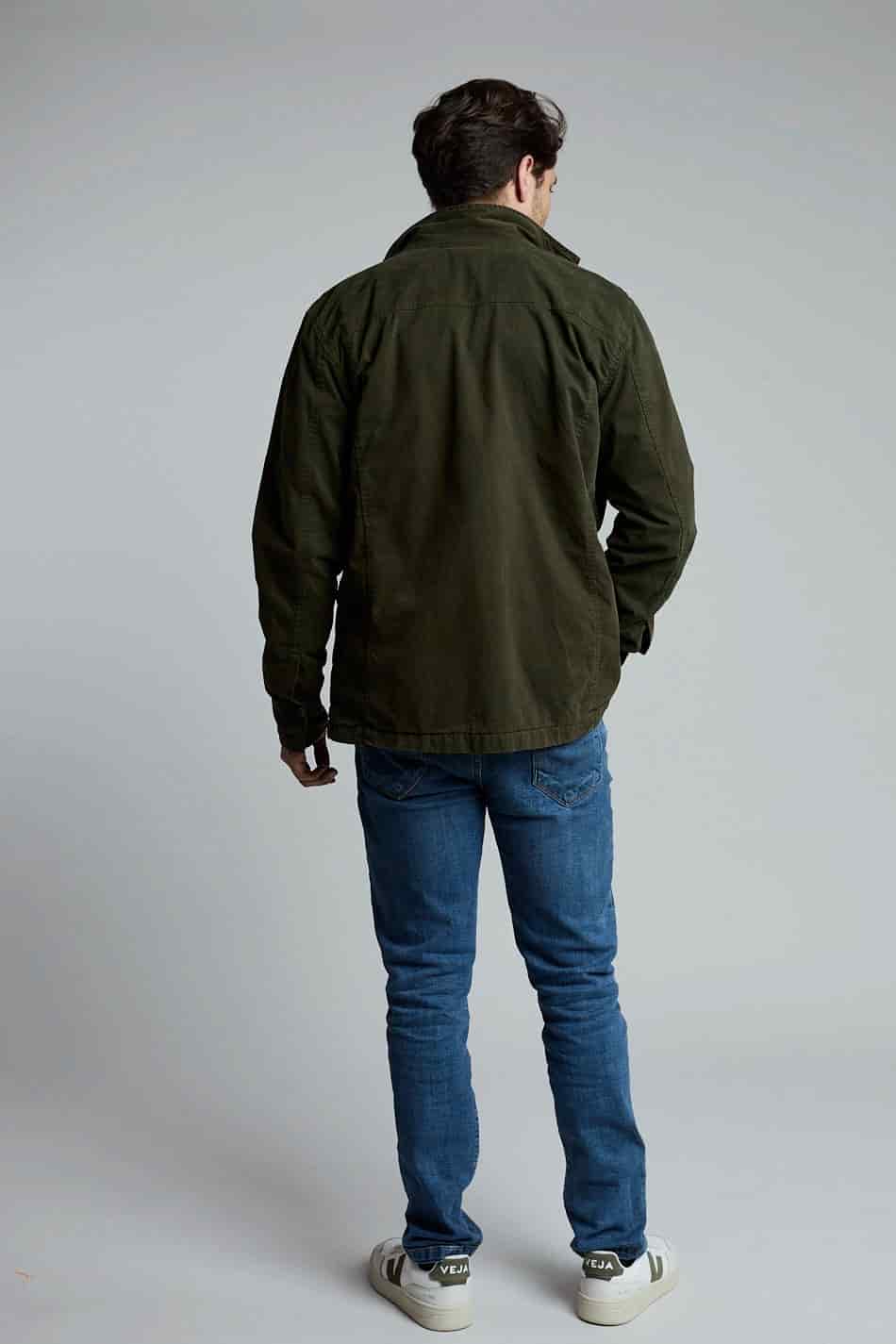 Chaqueta Cargo Verde Militar - miniatura 6