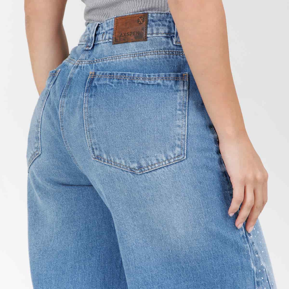 Jean Axspen Wide Leg Ax-2835 Rigido - miniatura 4