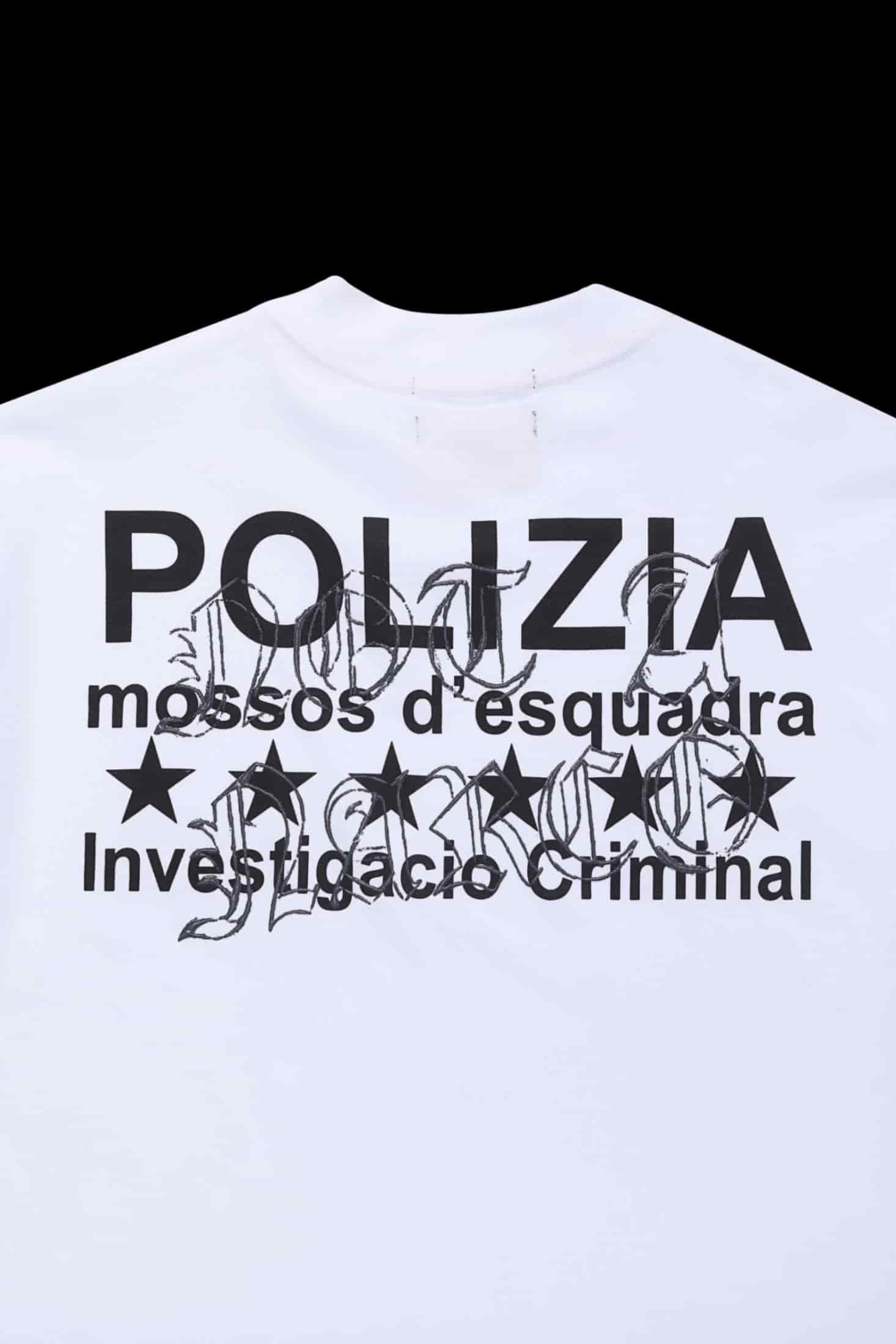 POLIZIA WHITE T-SHIRT - miniatura 6