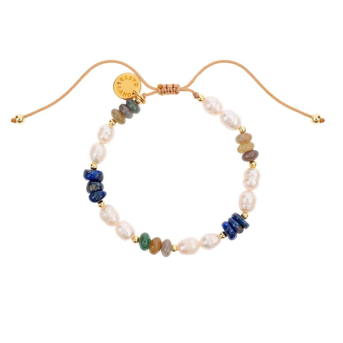 Perla Linda Bracelet | Lapislázuli - miniatura 1
