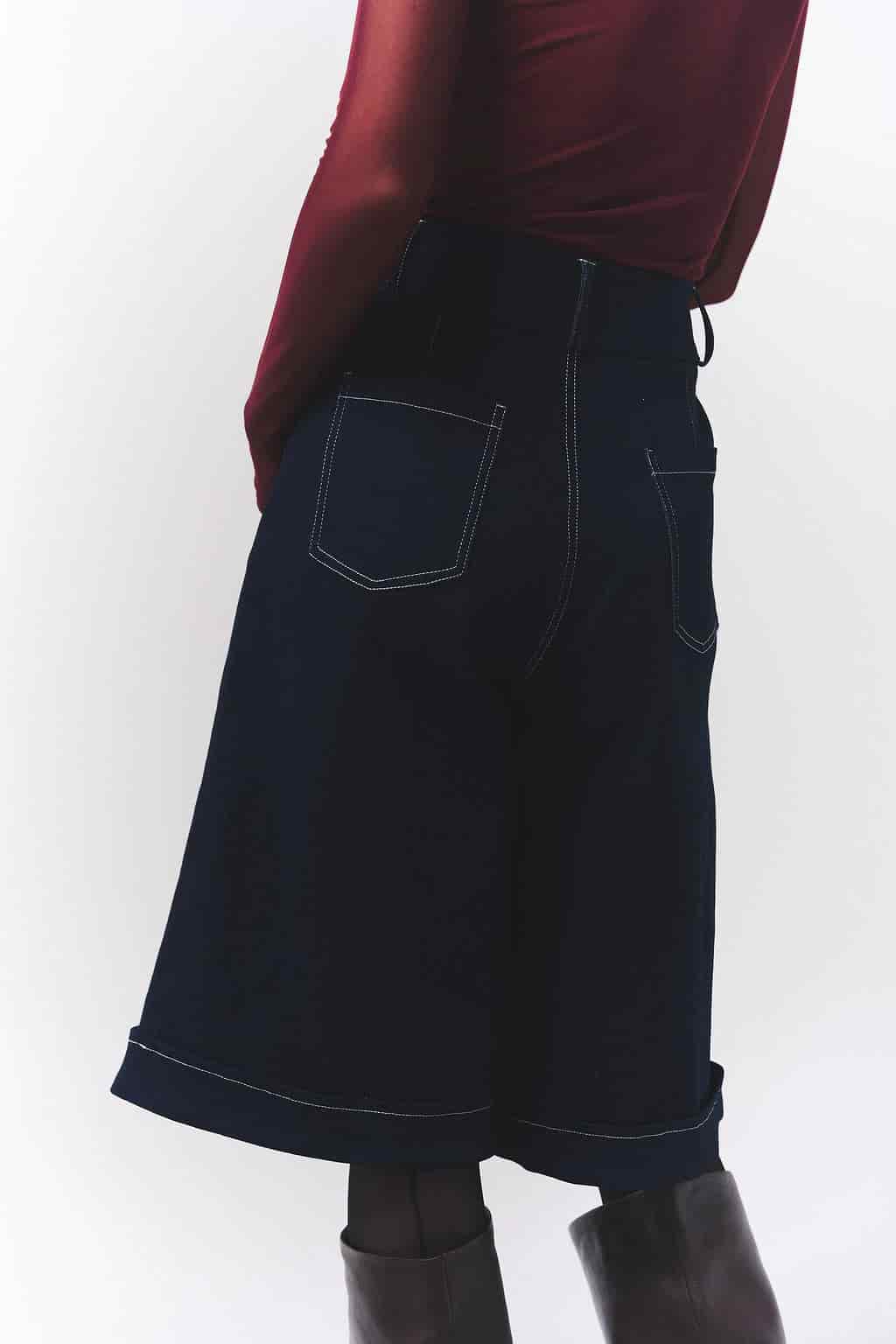 Bermuda Flare Denim - miniatura 2