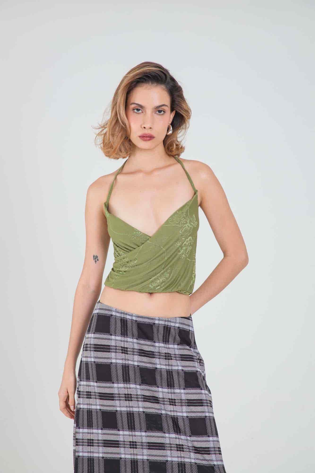 SIENNA GREEN TOP - miniatura 6