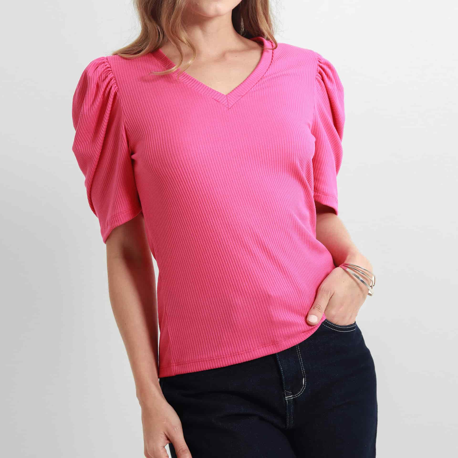 Camiseta Cuello V Manga Corta - miniatura 5