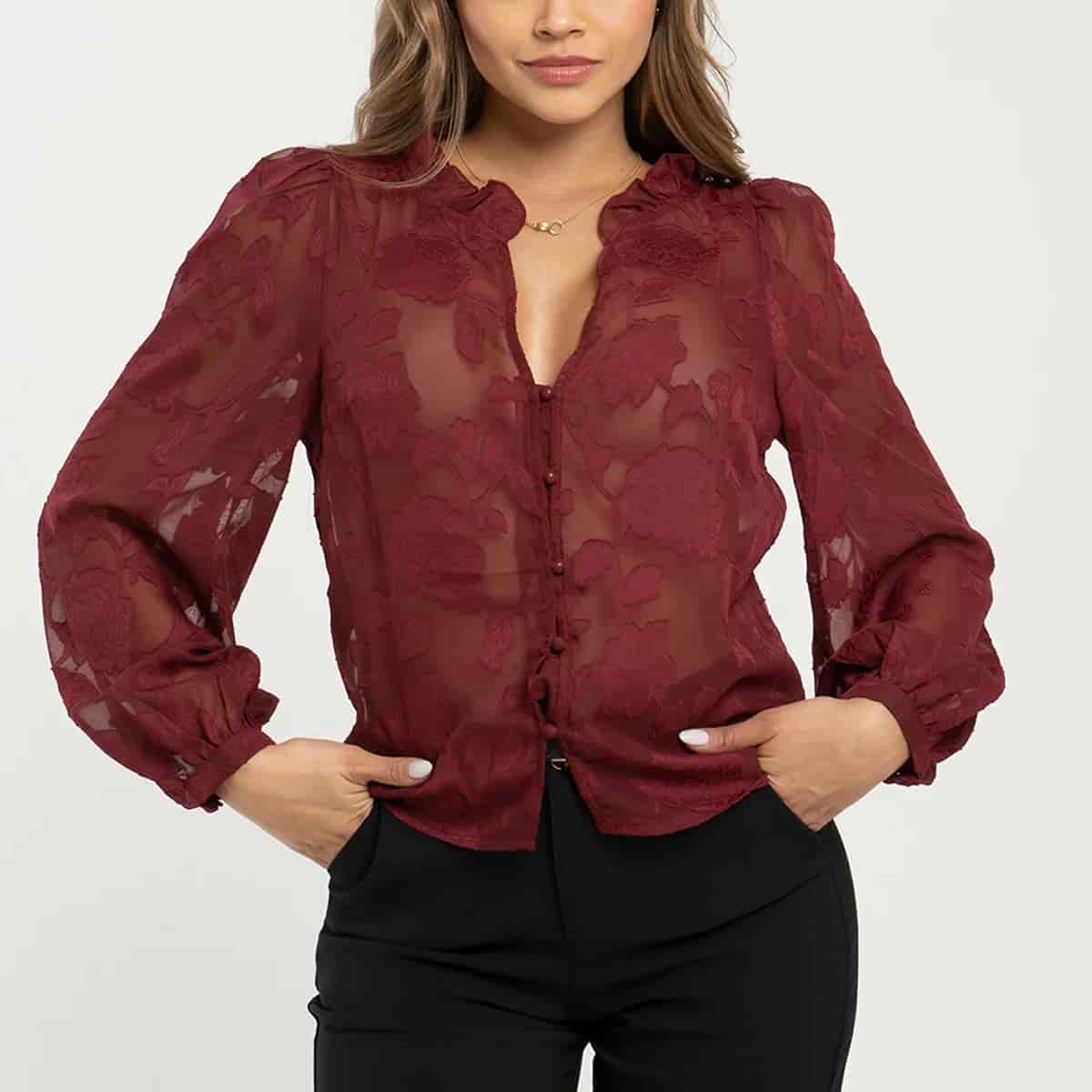 Blusa Cuello V Iconic - miniatura 1