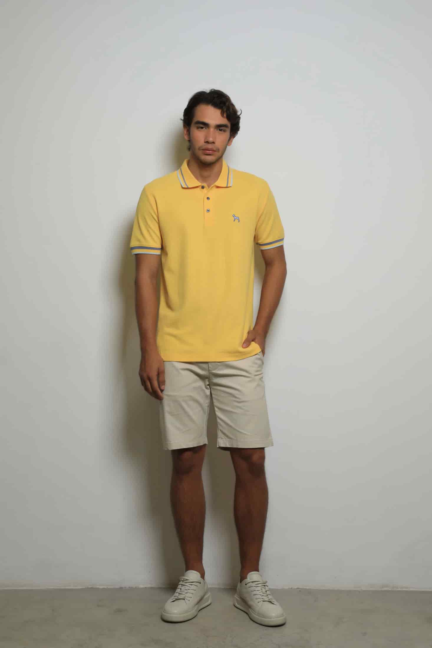 Polo Básica Amarillo - miniatura 1