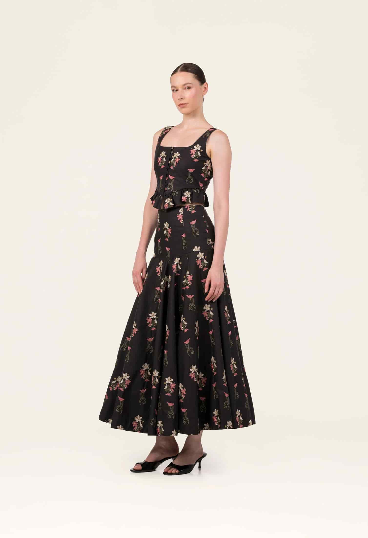 Nacar Noche Maxi Skirt - miniatura 4