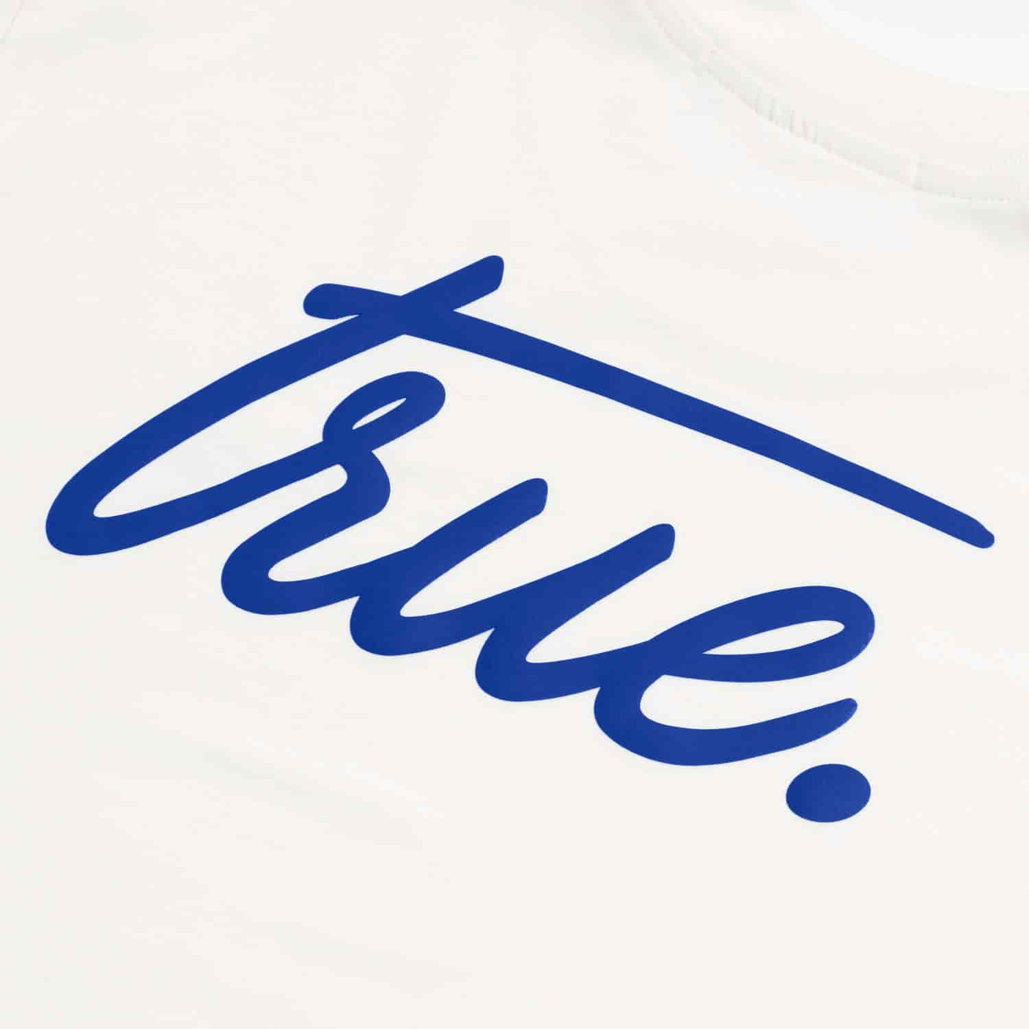 Cursive Logo T-Shirt - Cream - miniatura 7