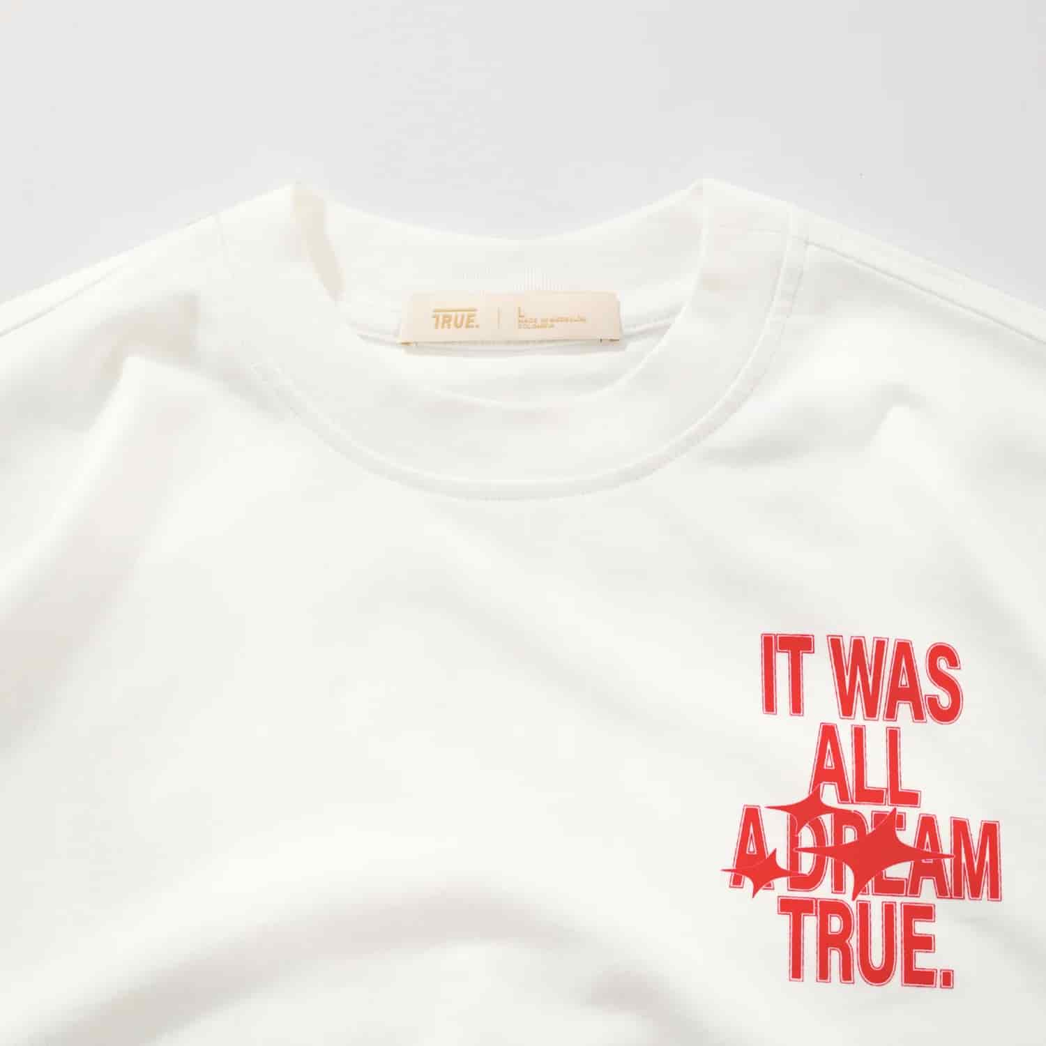 Dreams Boxy Tee - Cream - miniatura 17