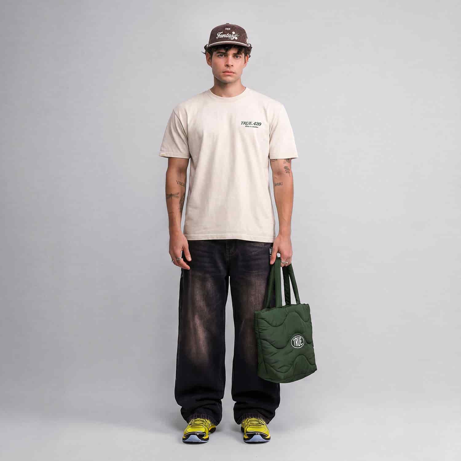 Fantasy T-Shirt - Washed Cream - miniatura 5
