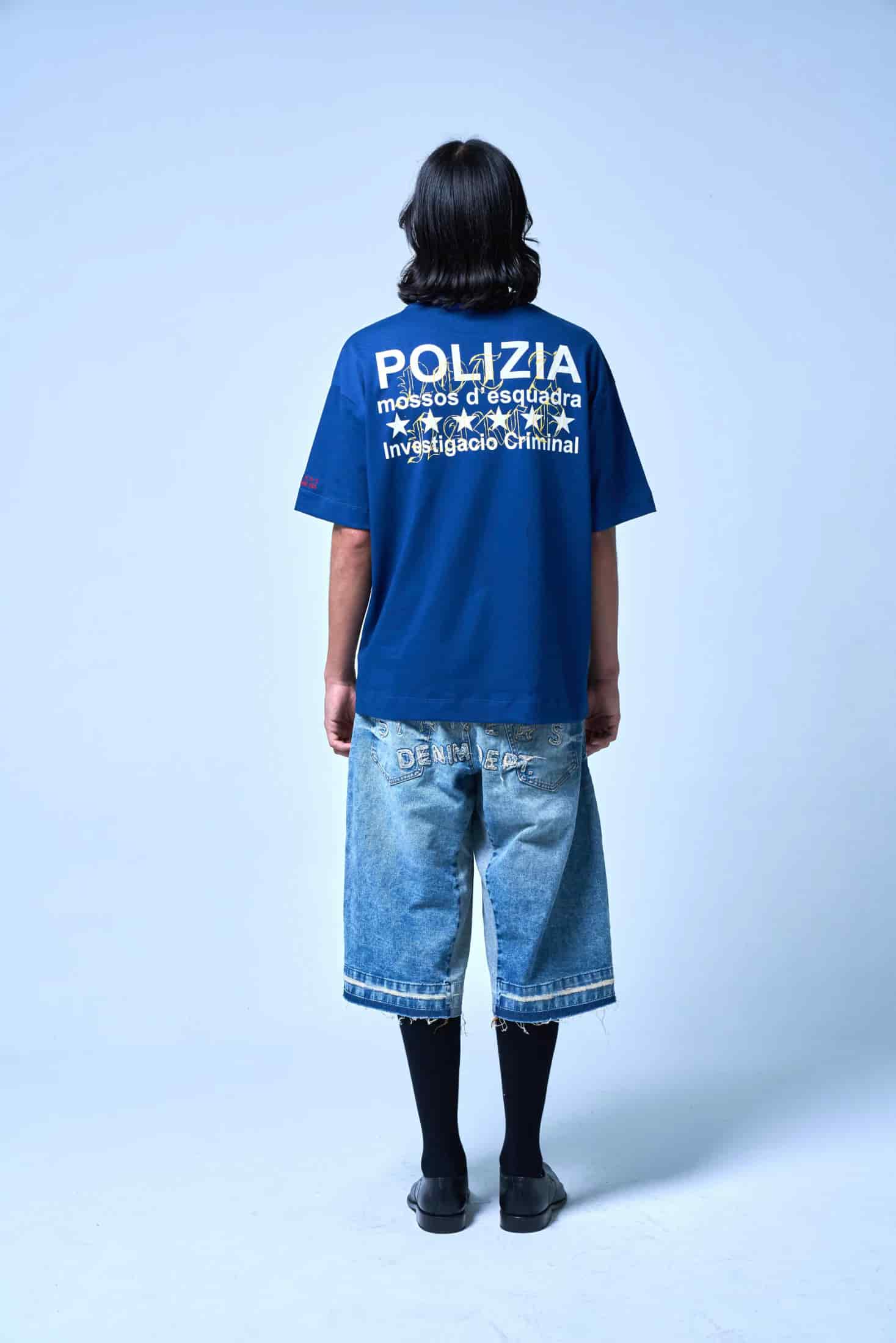 POLIZIA BLUE T-SHIRT - miniatura 14