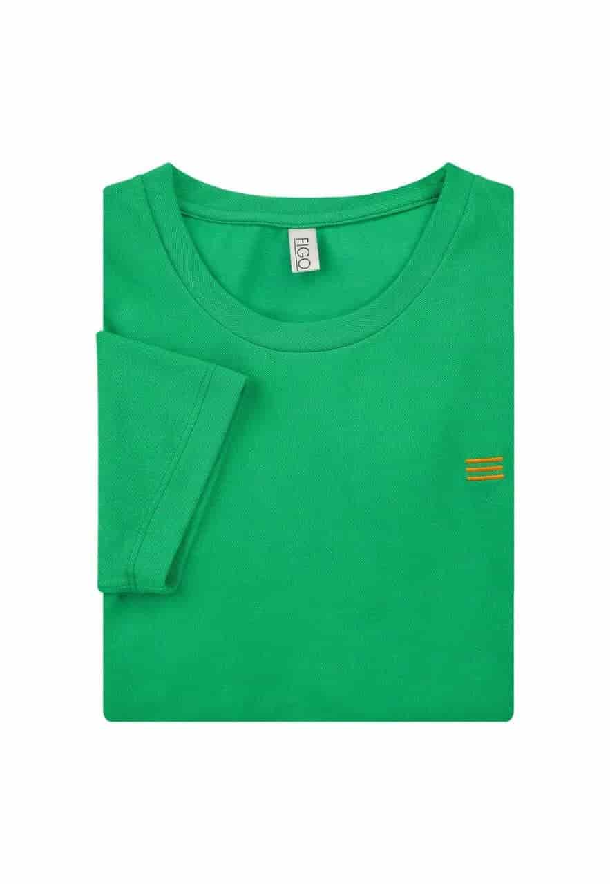 Camiseta Verde unicolor - miniatura 2