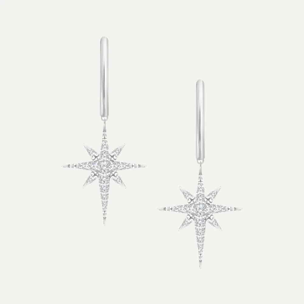 Arete Huggie big star - miniatura 2