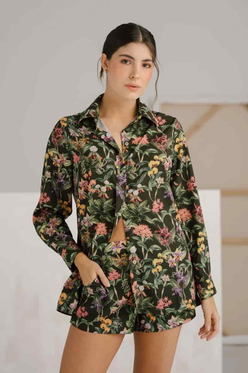 PIJAMA SHORT ELLIPSE ESTAMPADO - miniatura 8