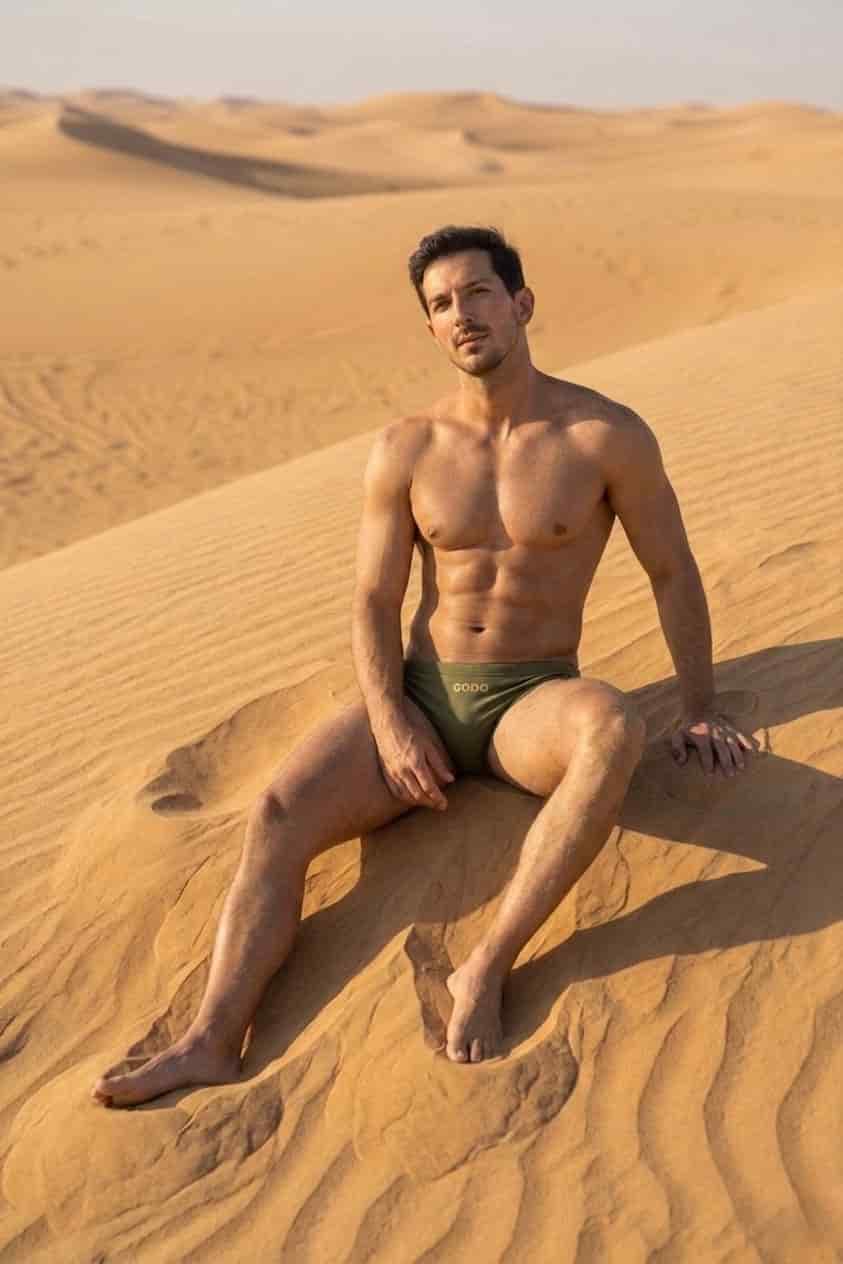 Swimbrief - Olive green - miniatura 2