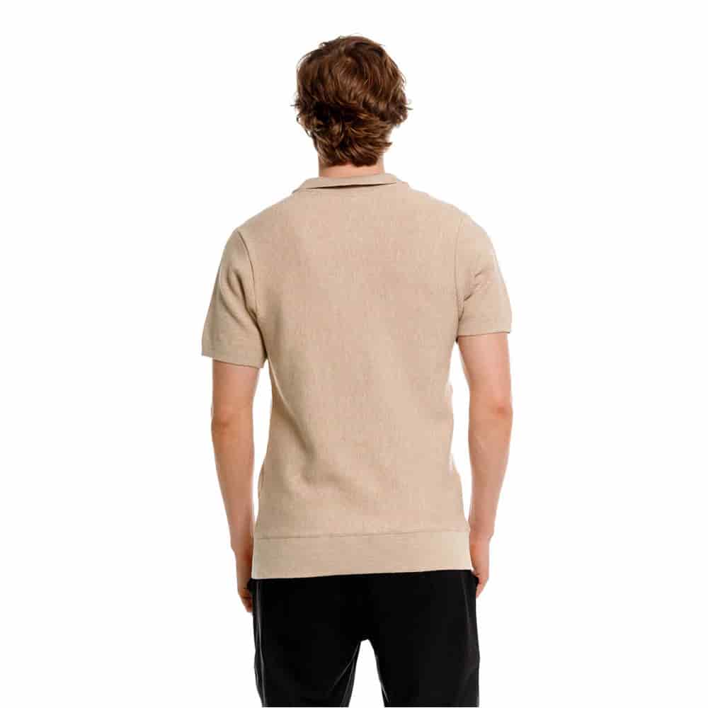 CAMISETA POLO SORRENTO CAFÉ - miniatura 4