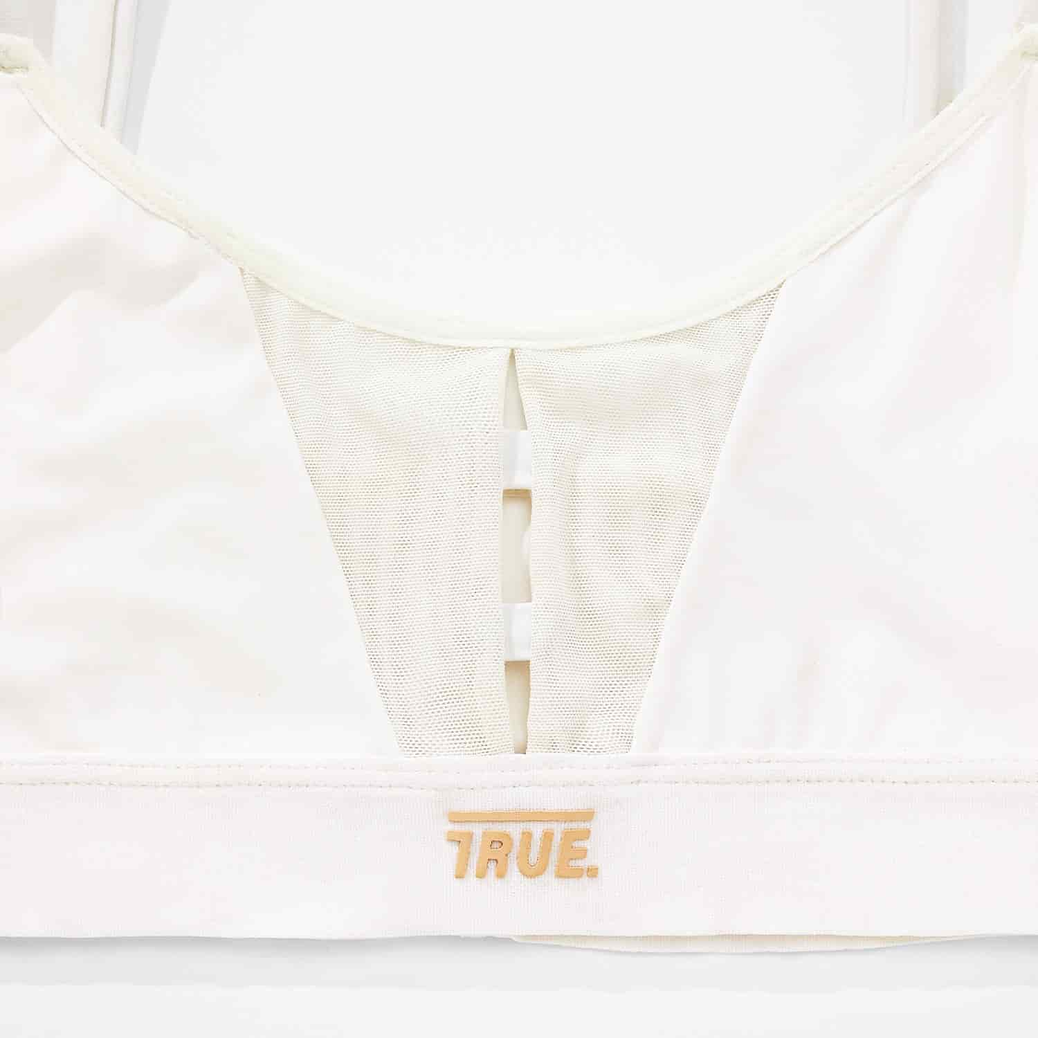 Mesh Cut-Out Top - Cream - miniatura 4