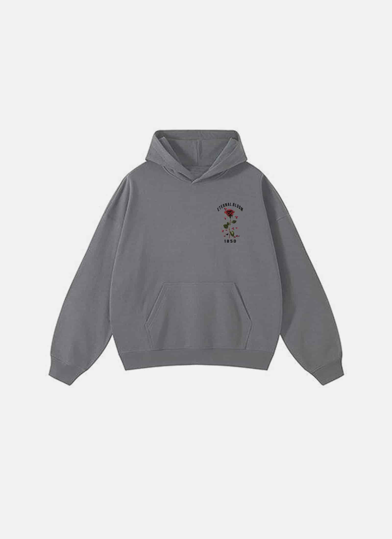Eternal Bloom Hoodie Grey - miniatura 2