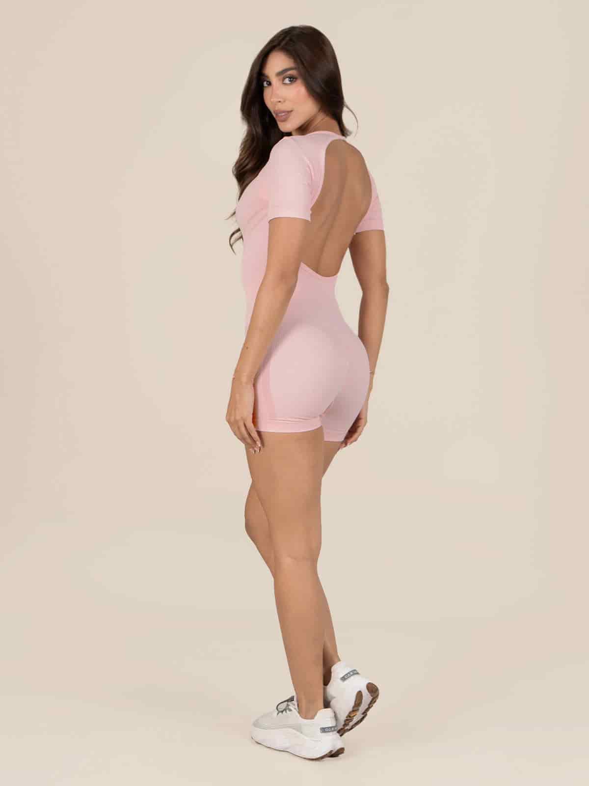 Ada Enterizo Seamless Rosa - miniatura 2