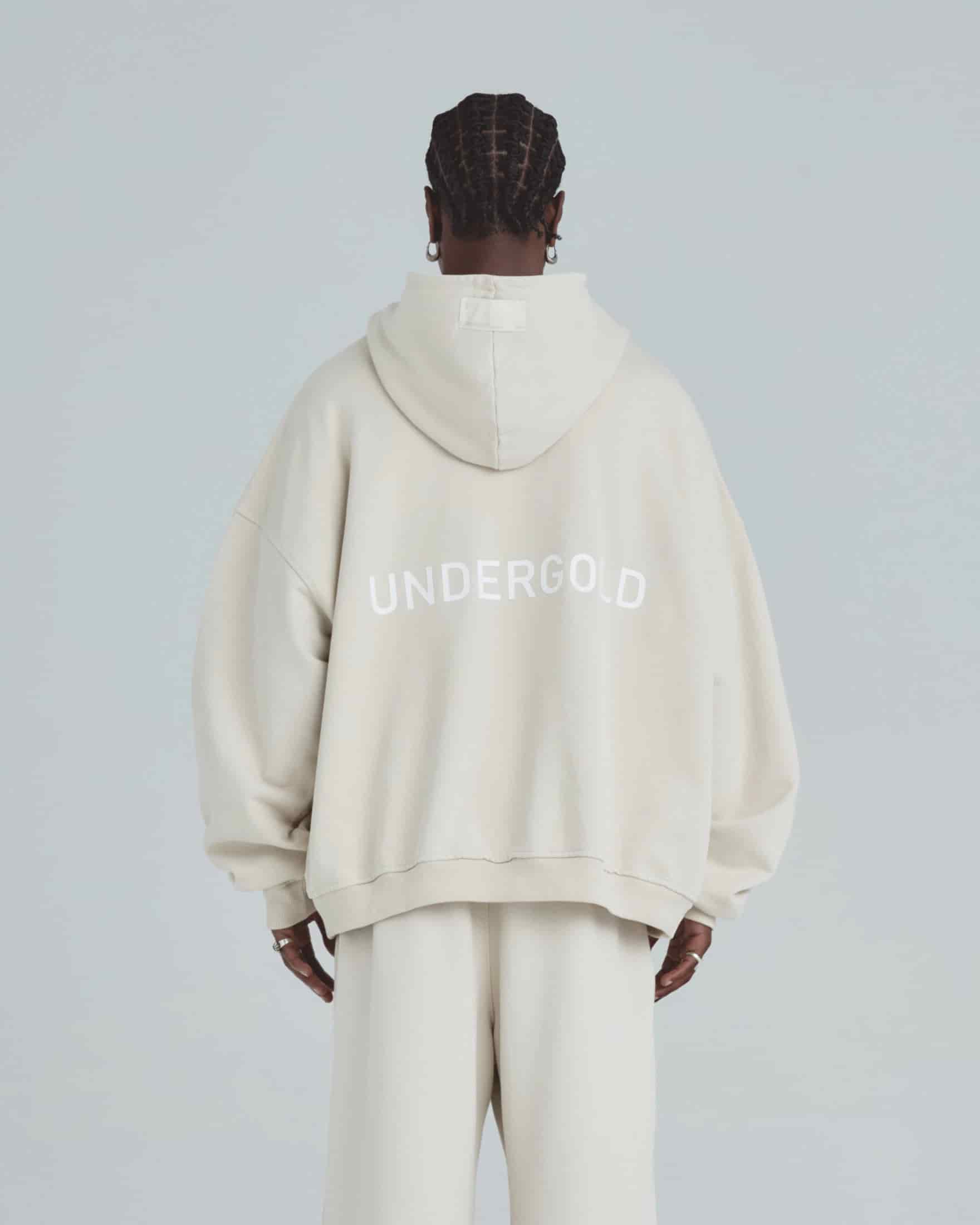 Line Basic Hoodie Cream - miniatura 7