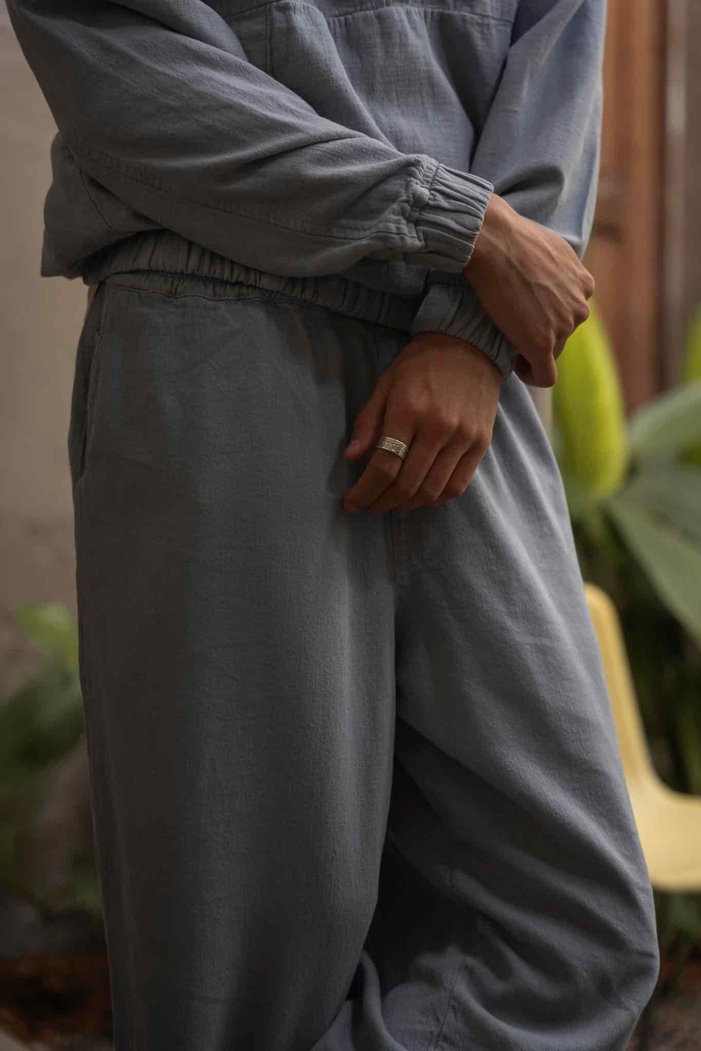 Pantalón relaxed azul claro - miniatura 2