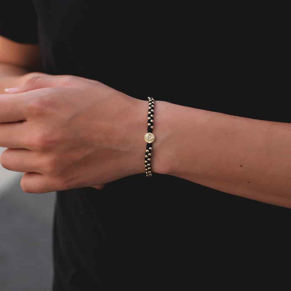 Pulsera San Benito Oro - miniatura 4