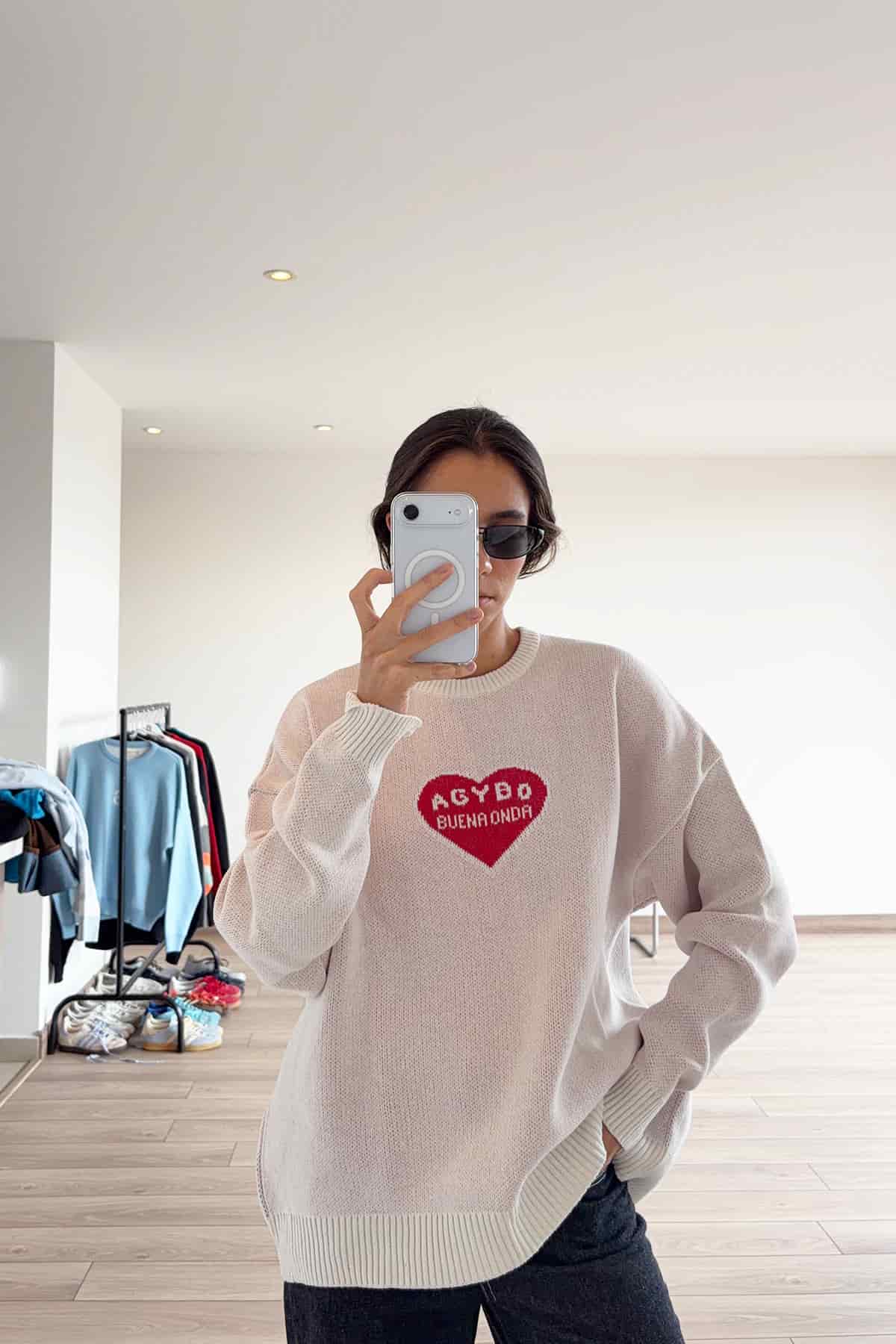 STRAWBERRY KNIT SWEATER - miniatura 3