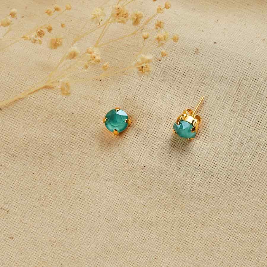 Topos de Cristal Verde Menta - miniatura 2