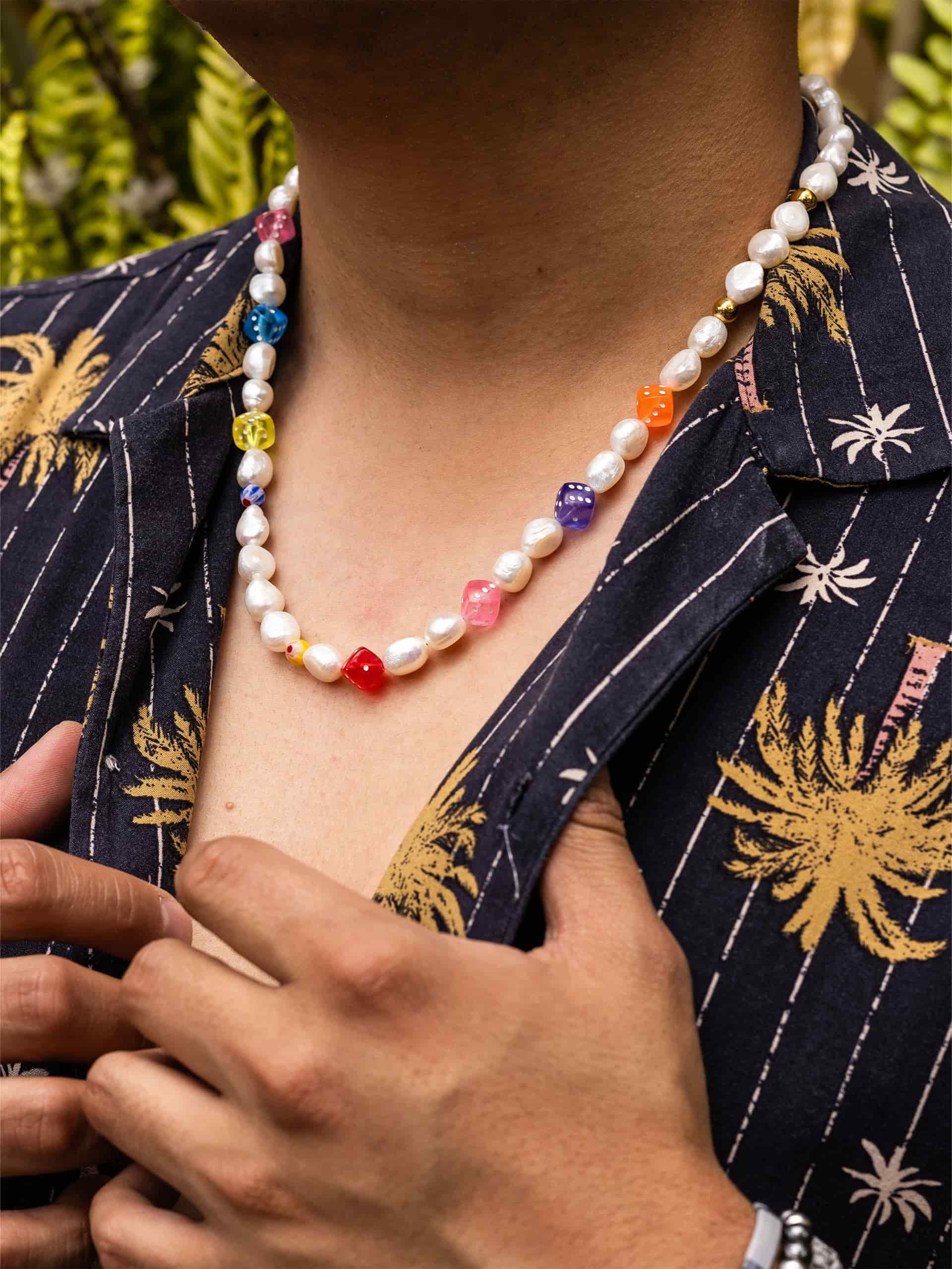 Collar Perla de Rio Dados - miniatura 2