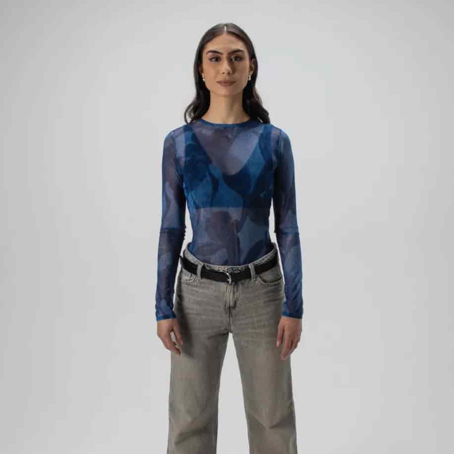 Mesh (Malla) – Eloisa – Denim Flower - miniatura 3