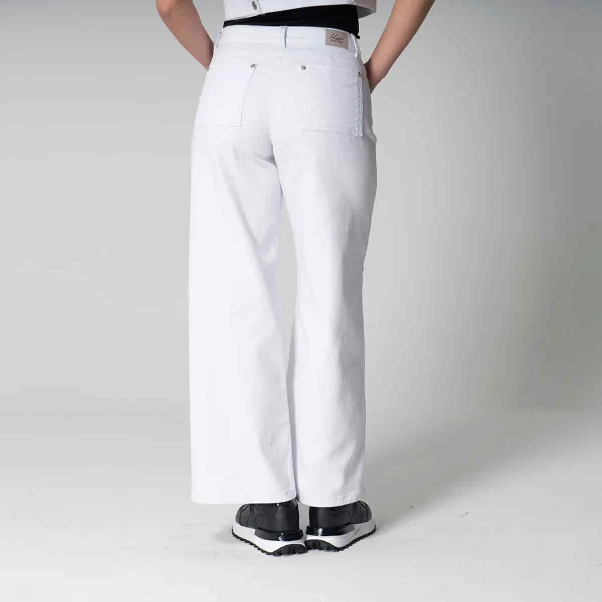 Pantalon Denim Wide Leg Villana - miniatura 4