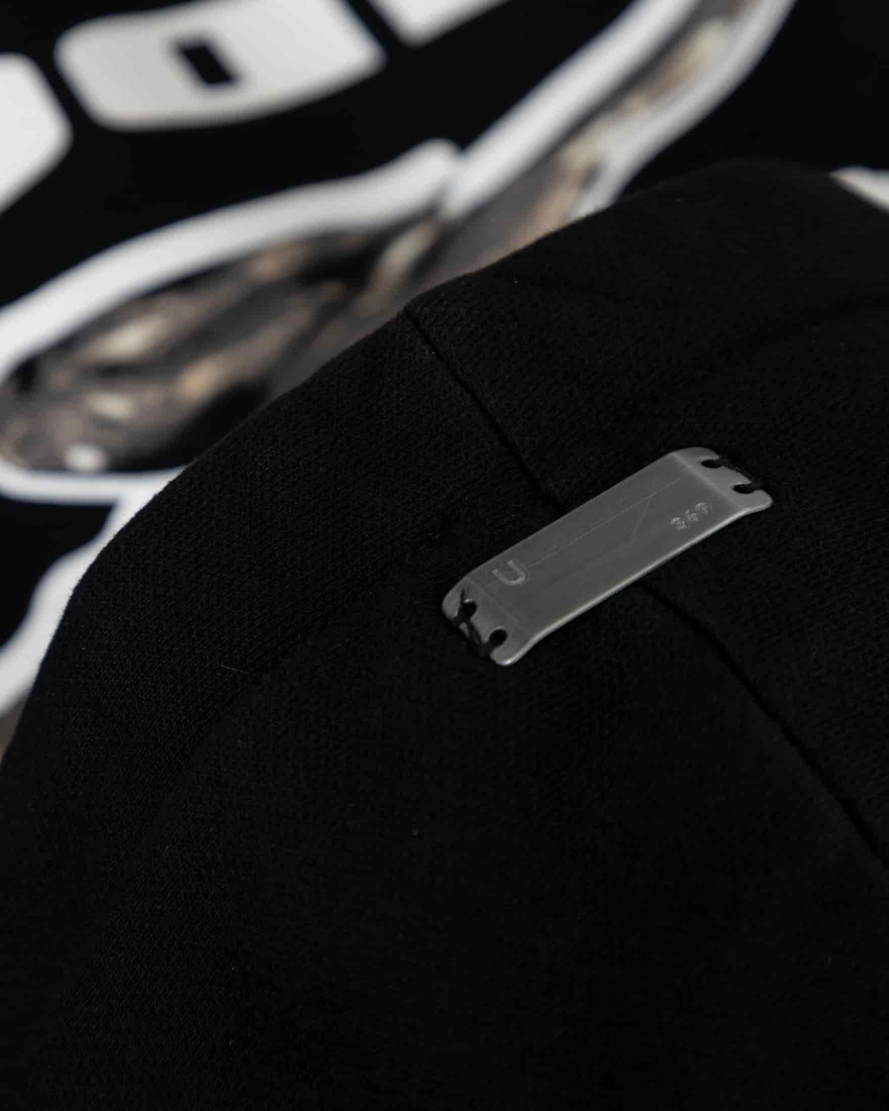 Holy State Deco Boxy Fit Hoodie Black - miniatura 6