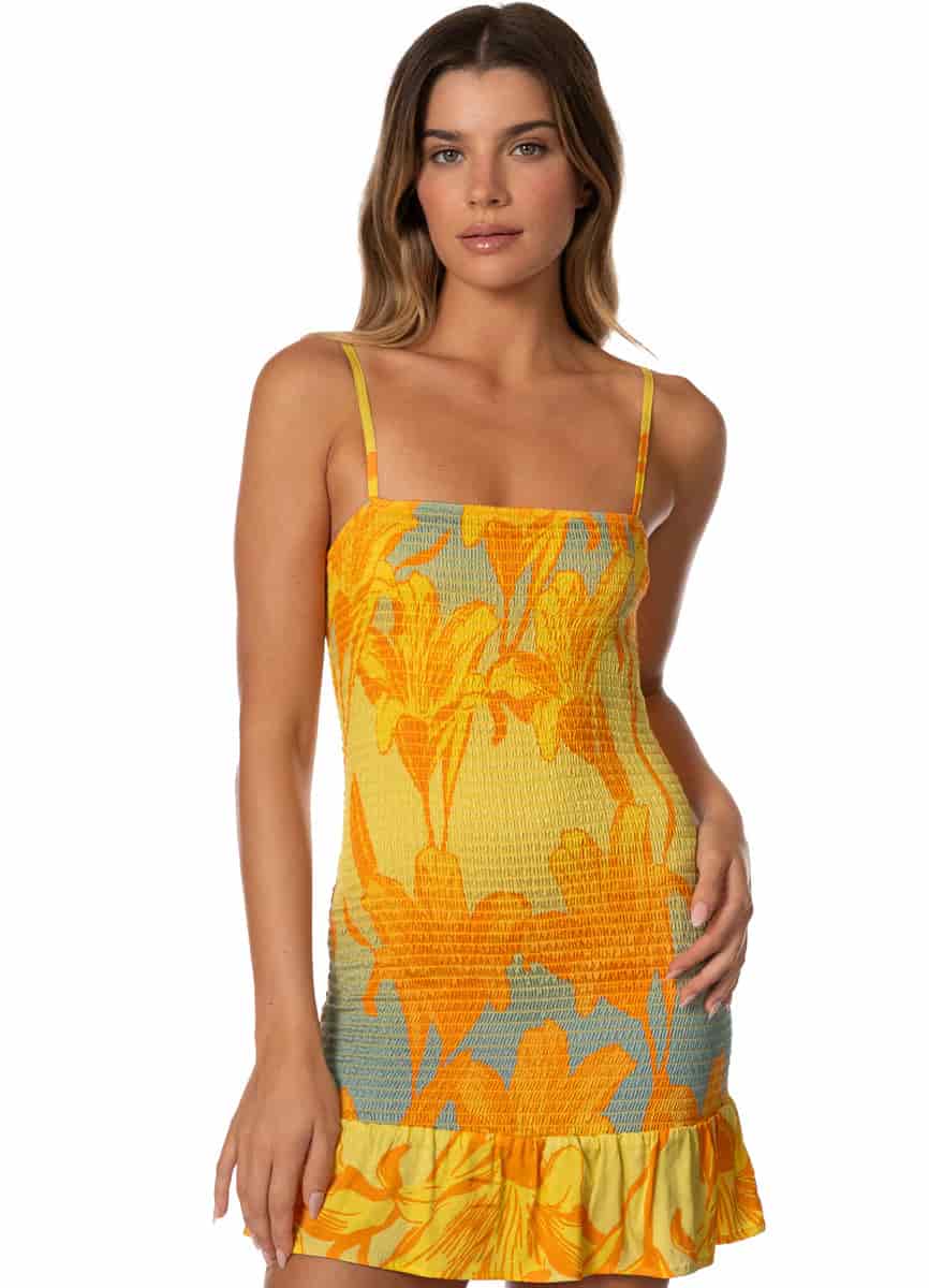 Maaji Golden Lily Zephyra Short Dress - miniatura 3