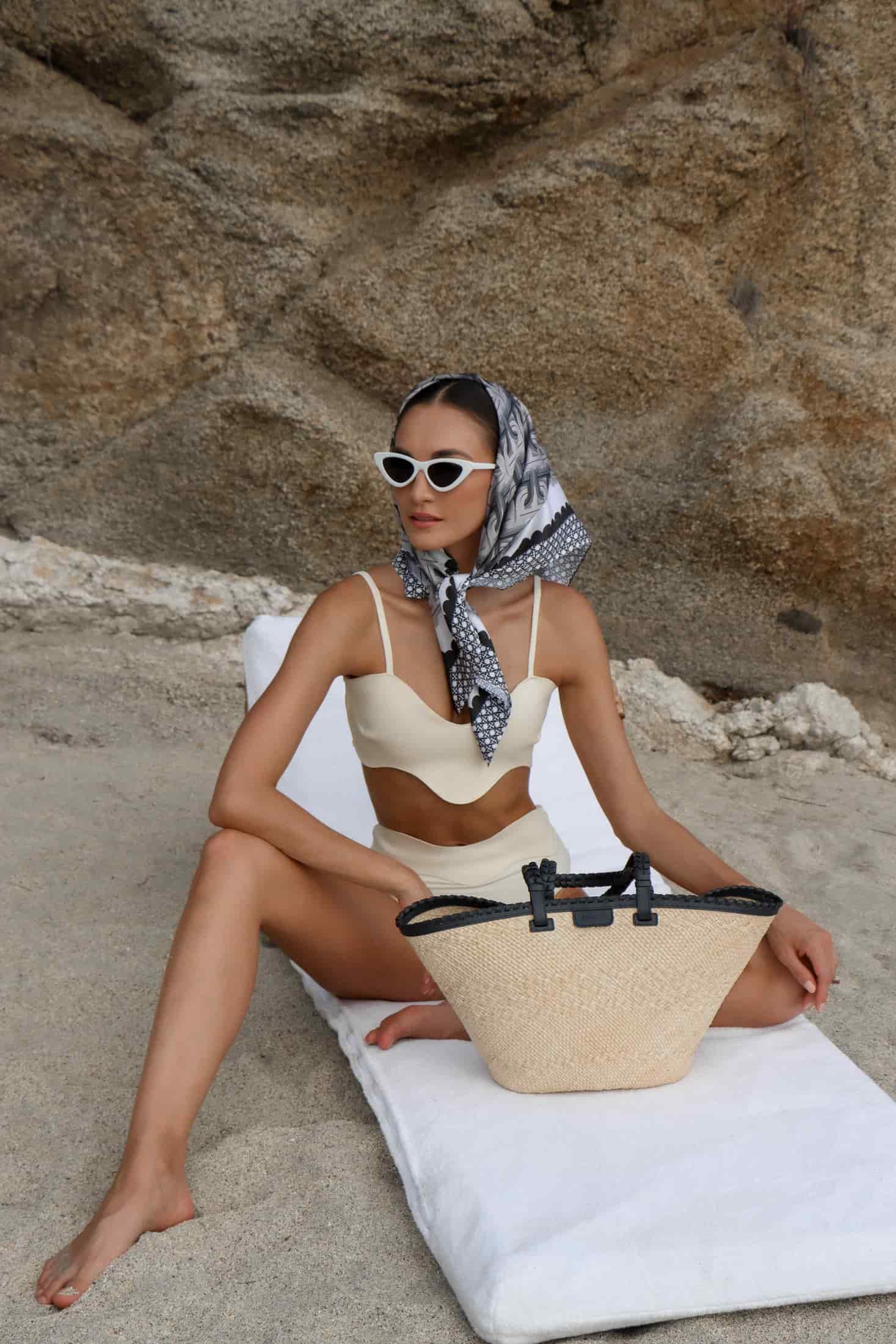 Santorini Basket, Navy Blue - miniatura 6