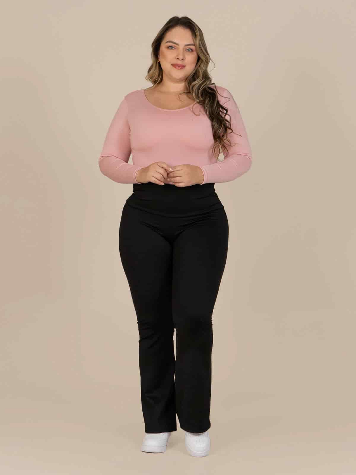 Body magda rosado talla plus - miniatura 2