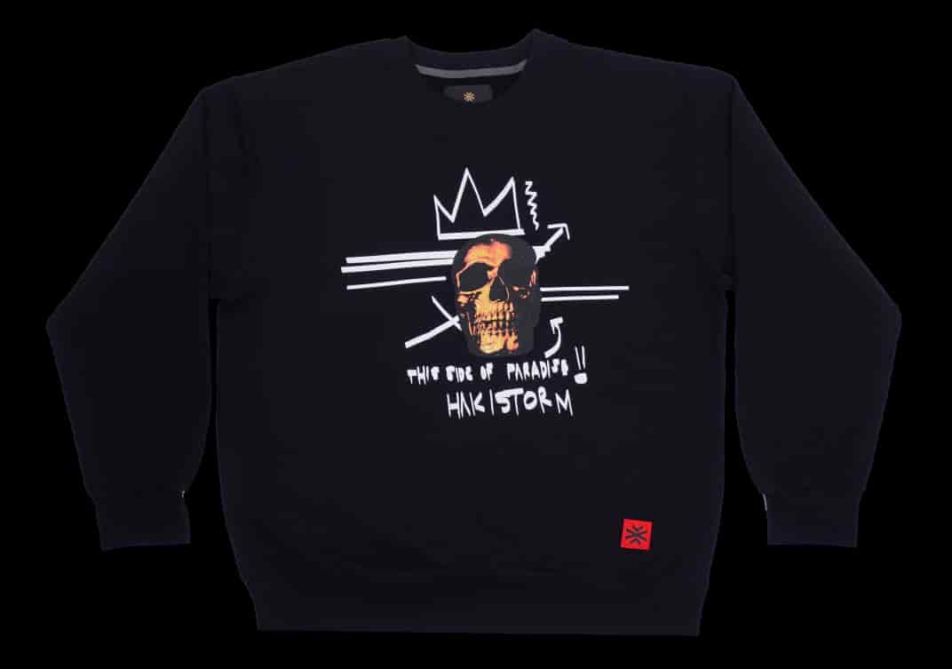 Sweater Golden Skull Black - miniatura 2
