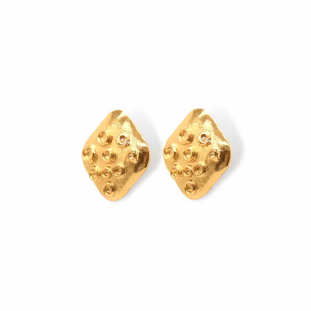 Aretes de rombo precolombino - miniatura 2