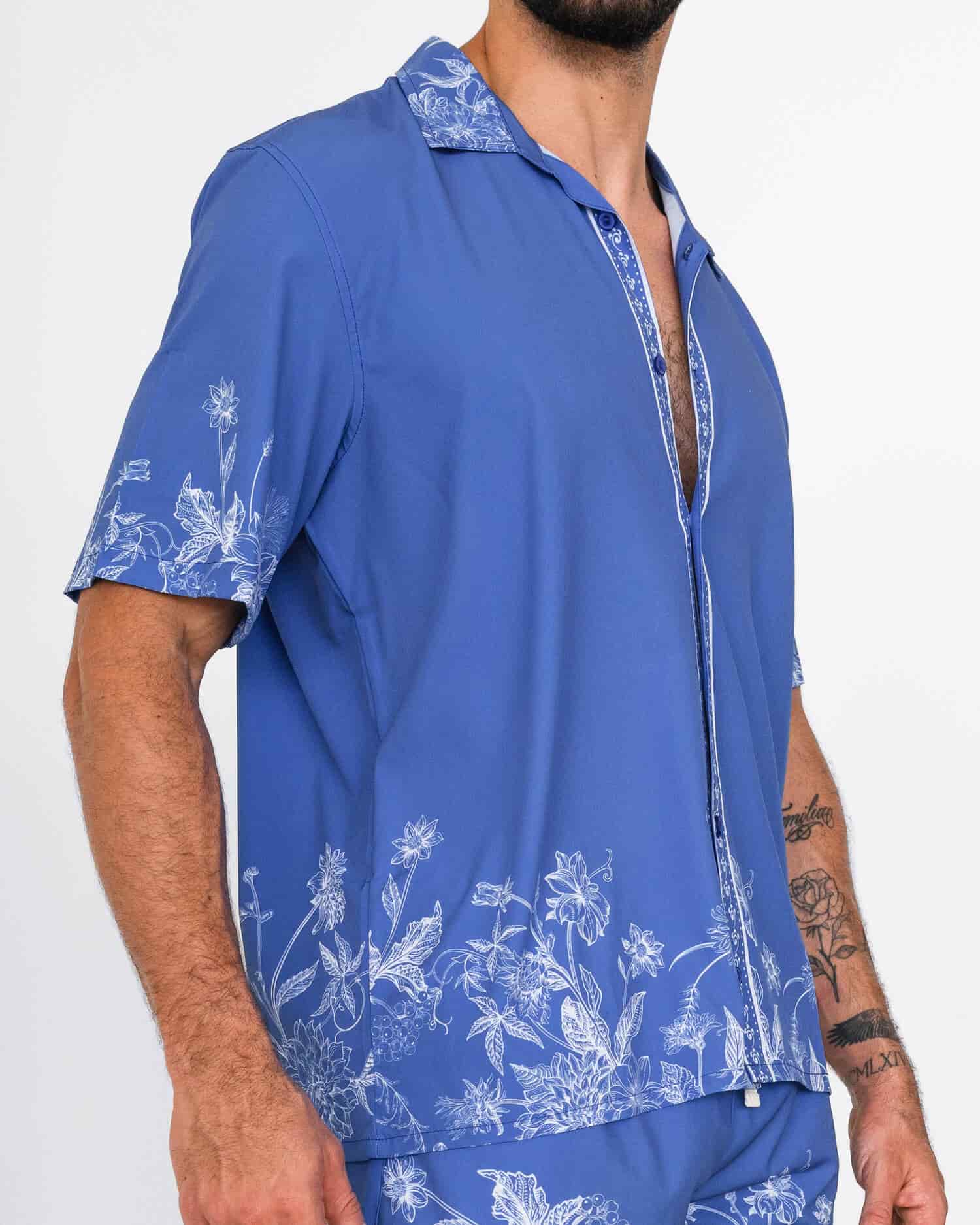 Camisa Seda Santorini - miniatura 2
