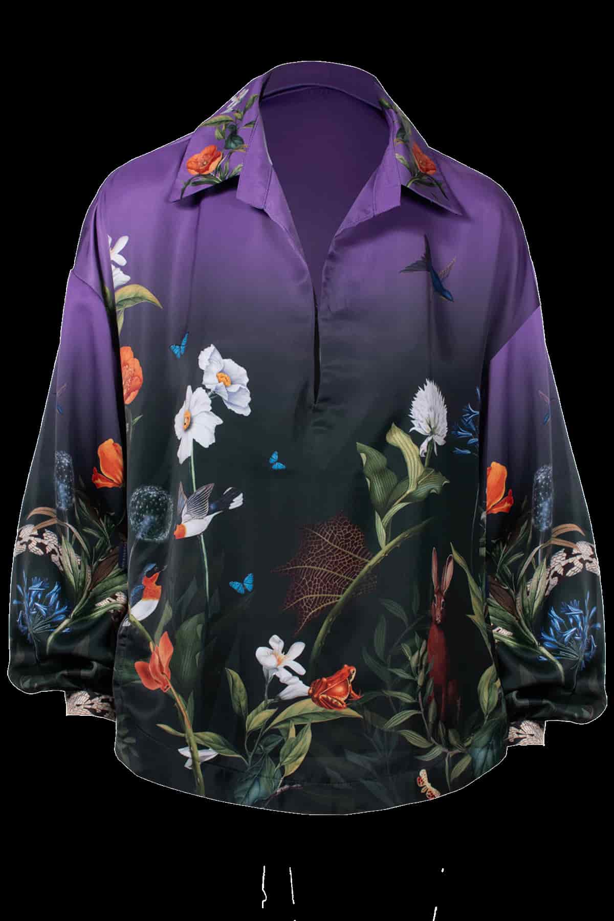 Blusa Satin - Woodland - miniatura 4
