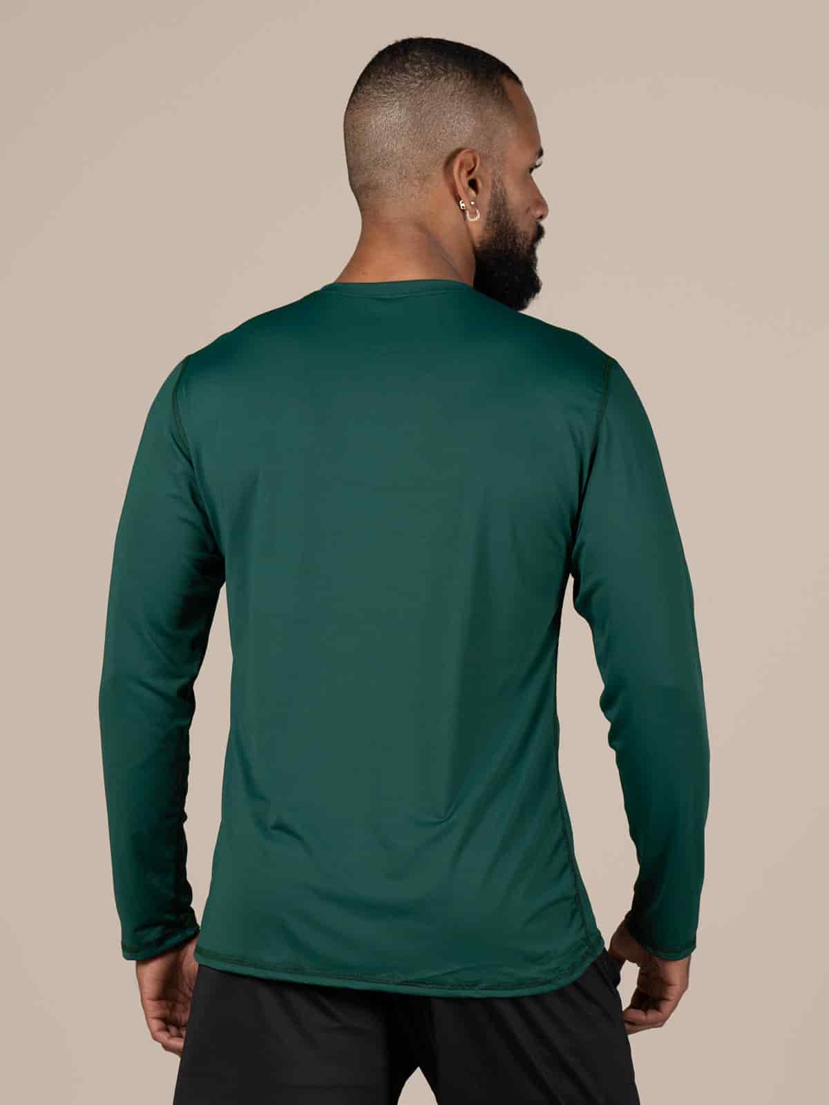 Buzo Basico Hombre ibiza verde pino - miniatura 3