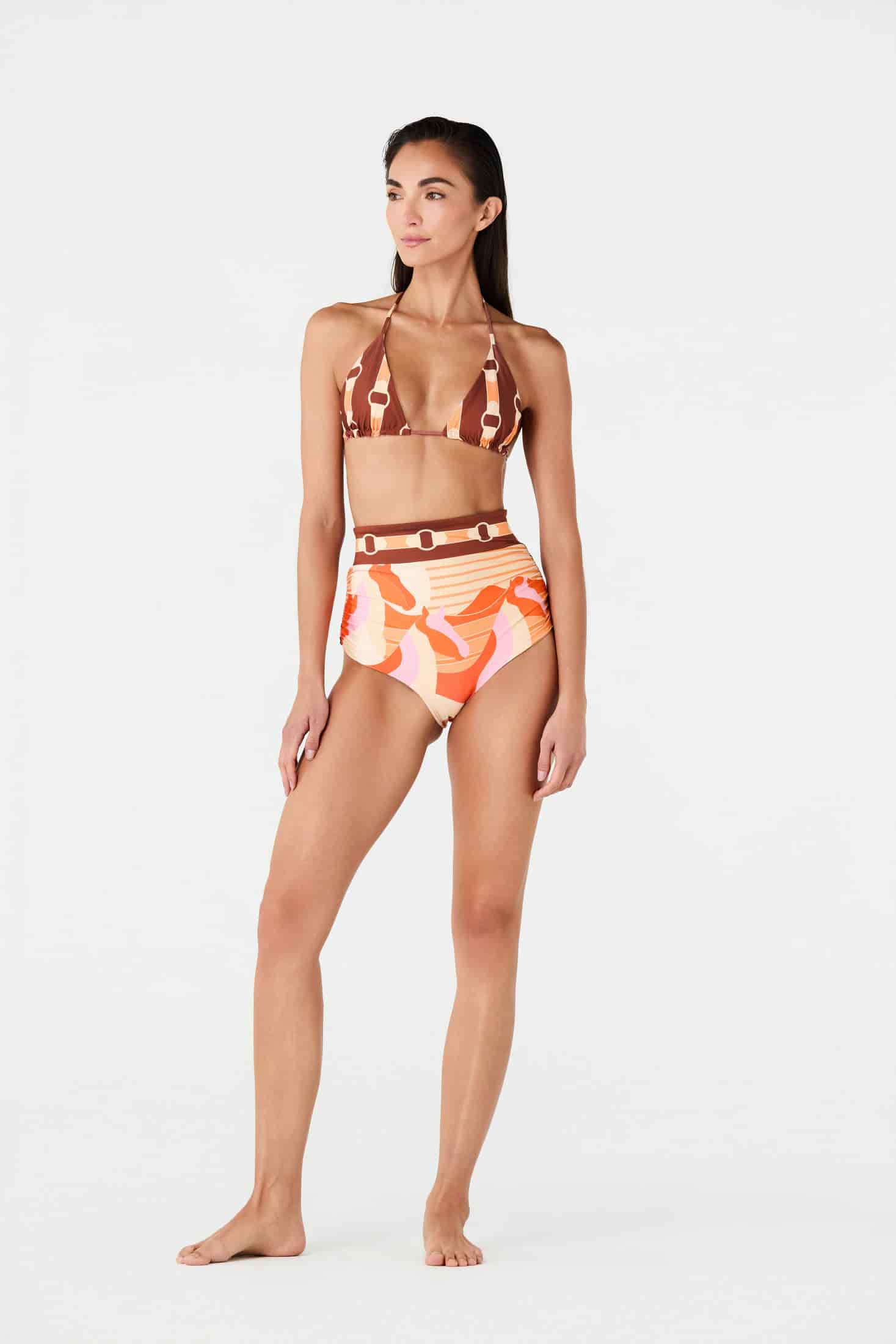 Gorgona Top / Orange Horse Reins - Peach - miniatura 2