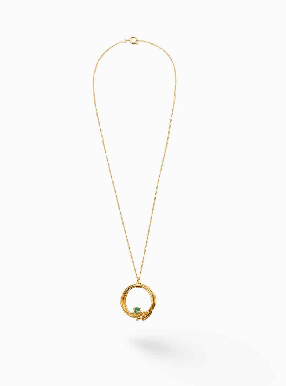 Collar Geo Esmeralda - miniatura 1