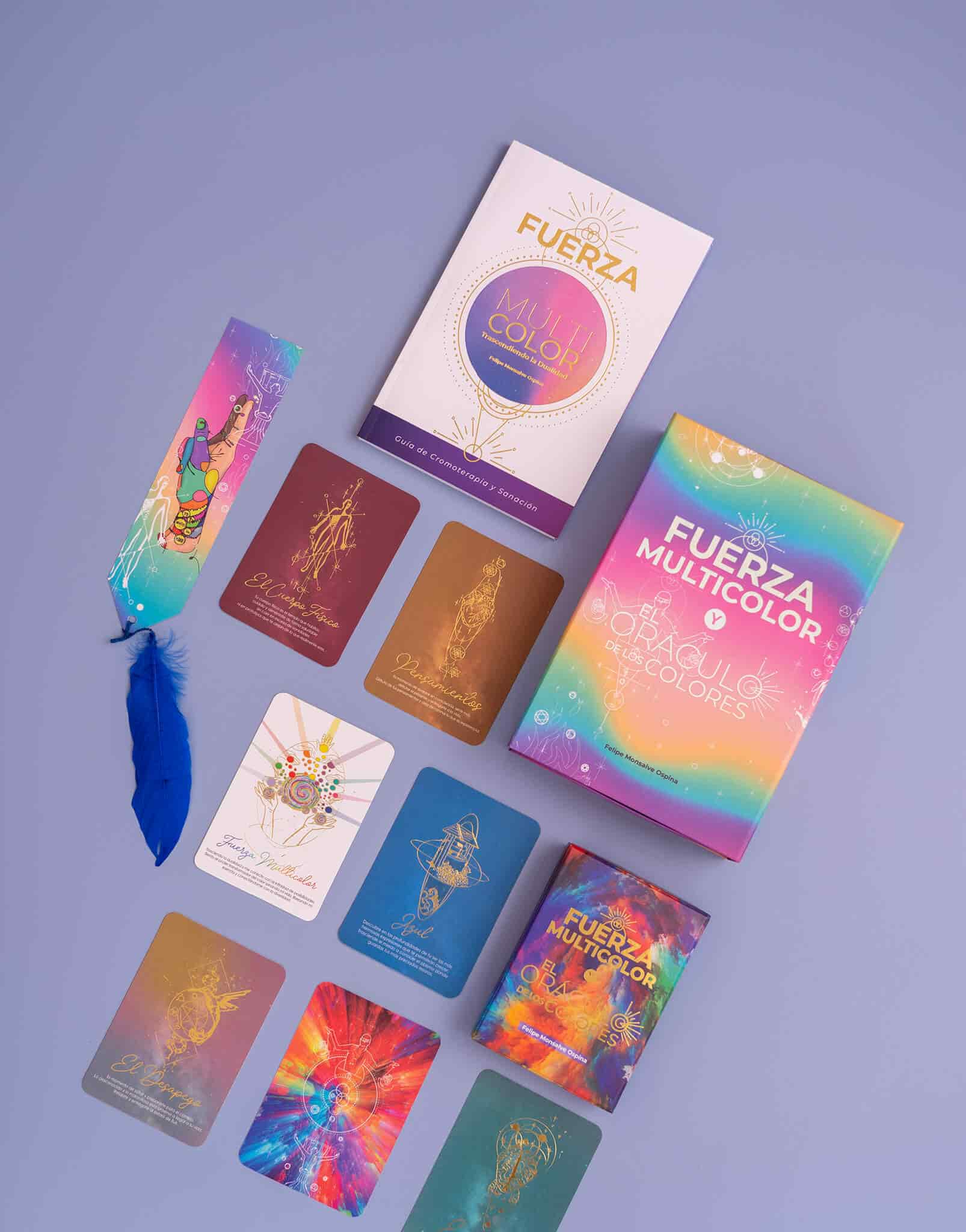KIT FUERZA MULTICOLOR (LIBRO + ORÁCULO) - miniatura 2