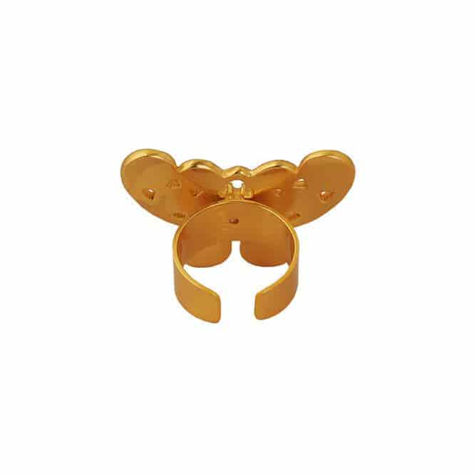 Anillo Nariguera Mariposa Tairona - miniatura 2
