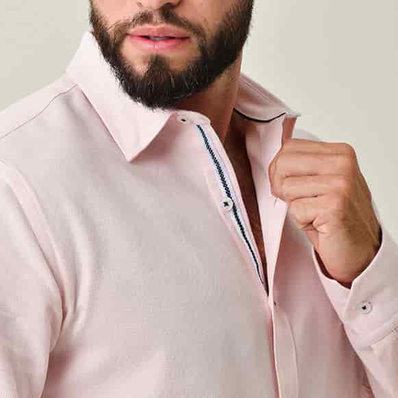 CAMISA ML 100% ALGODON HOMBRE - miniatura 38
