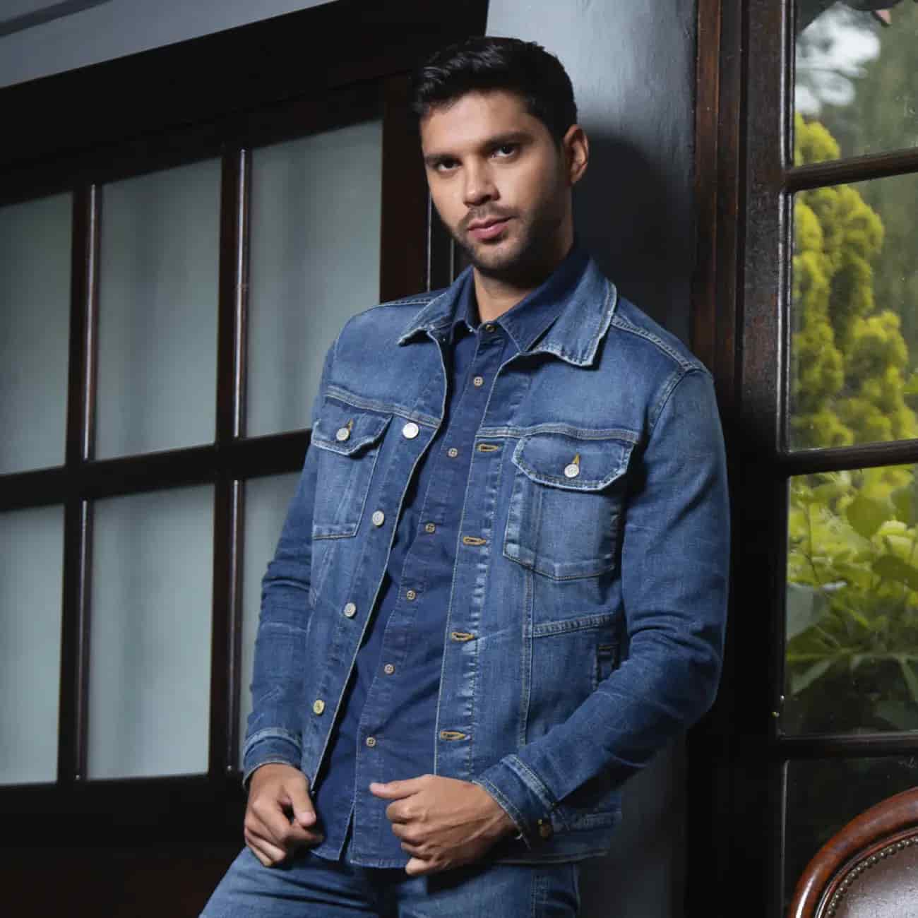 Chaqueta Denim Clasica Regular Italy - miniatura 1