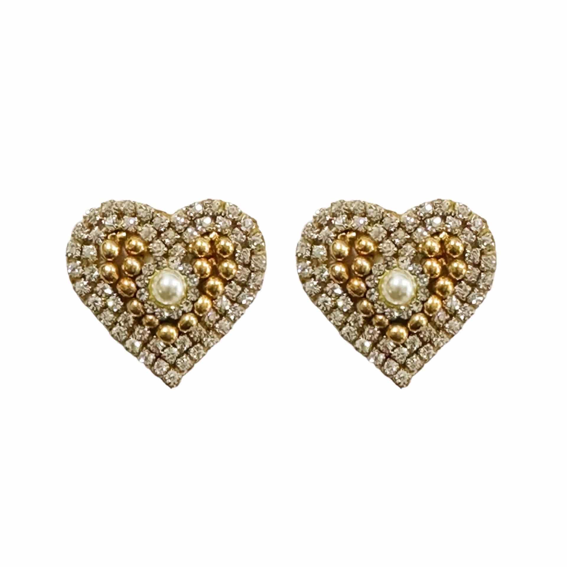 Belle Studs Gold Earcuff - miniatura 3