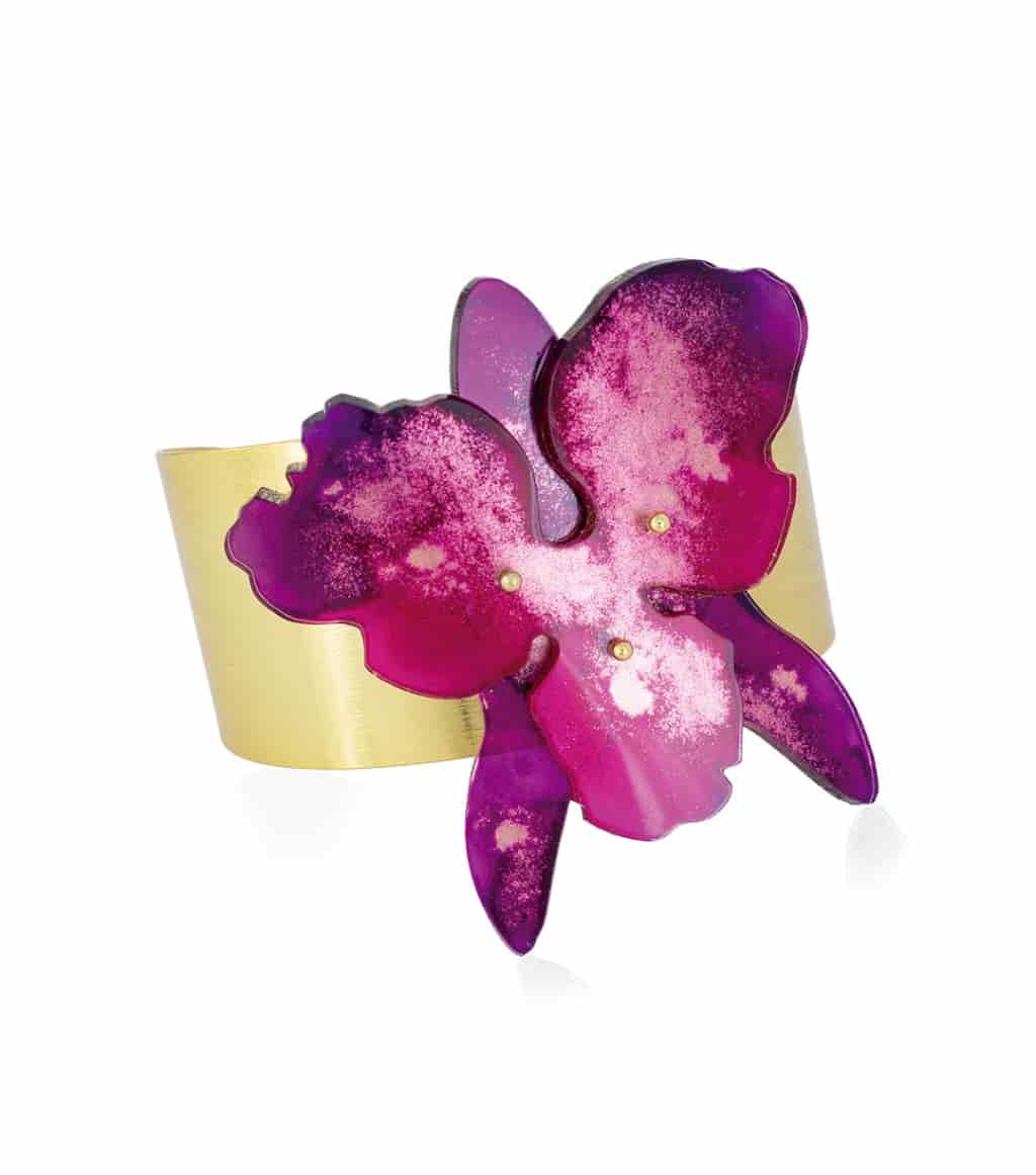 Pulsera Orquídea Colombiana - miniatura 2