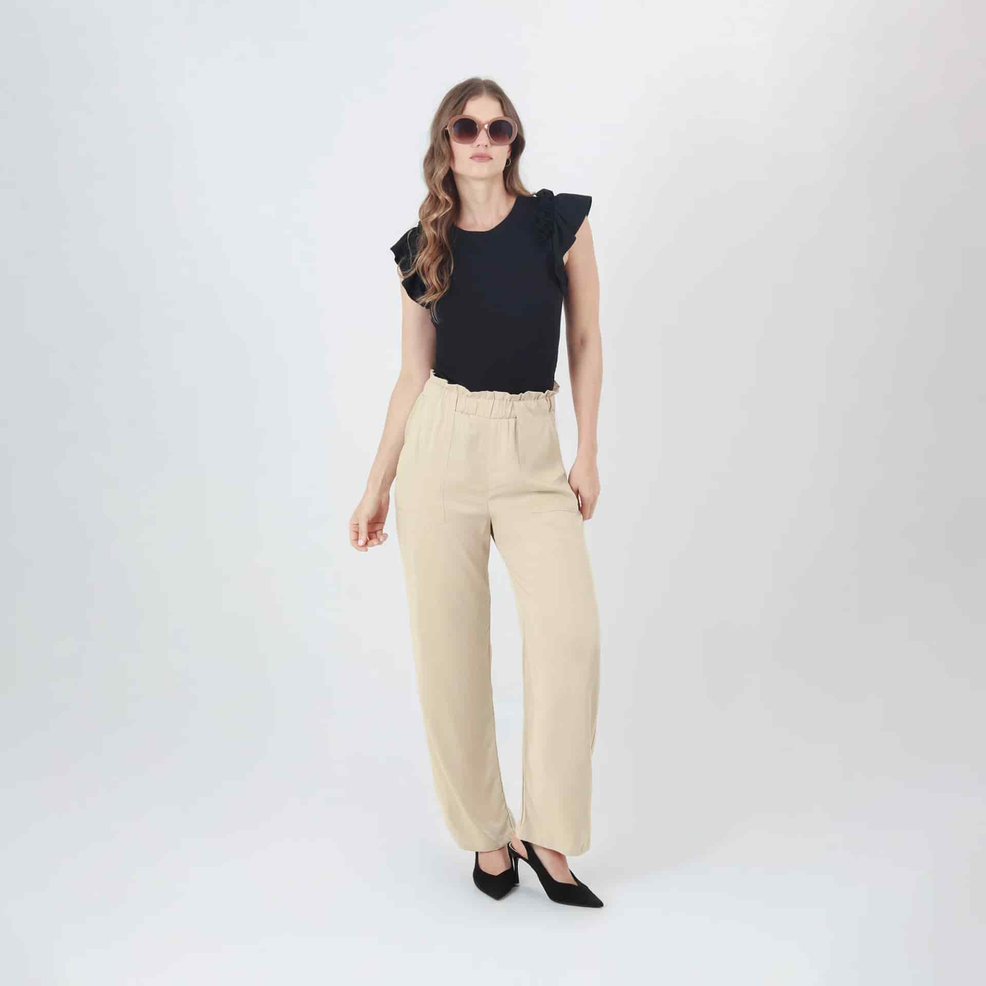 Pantalon Tiro Alto Bota Recta - miniatura 2