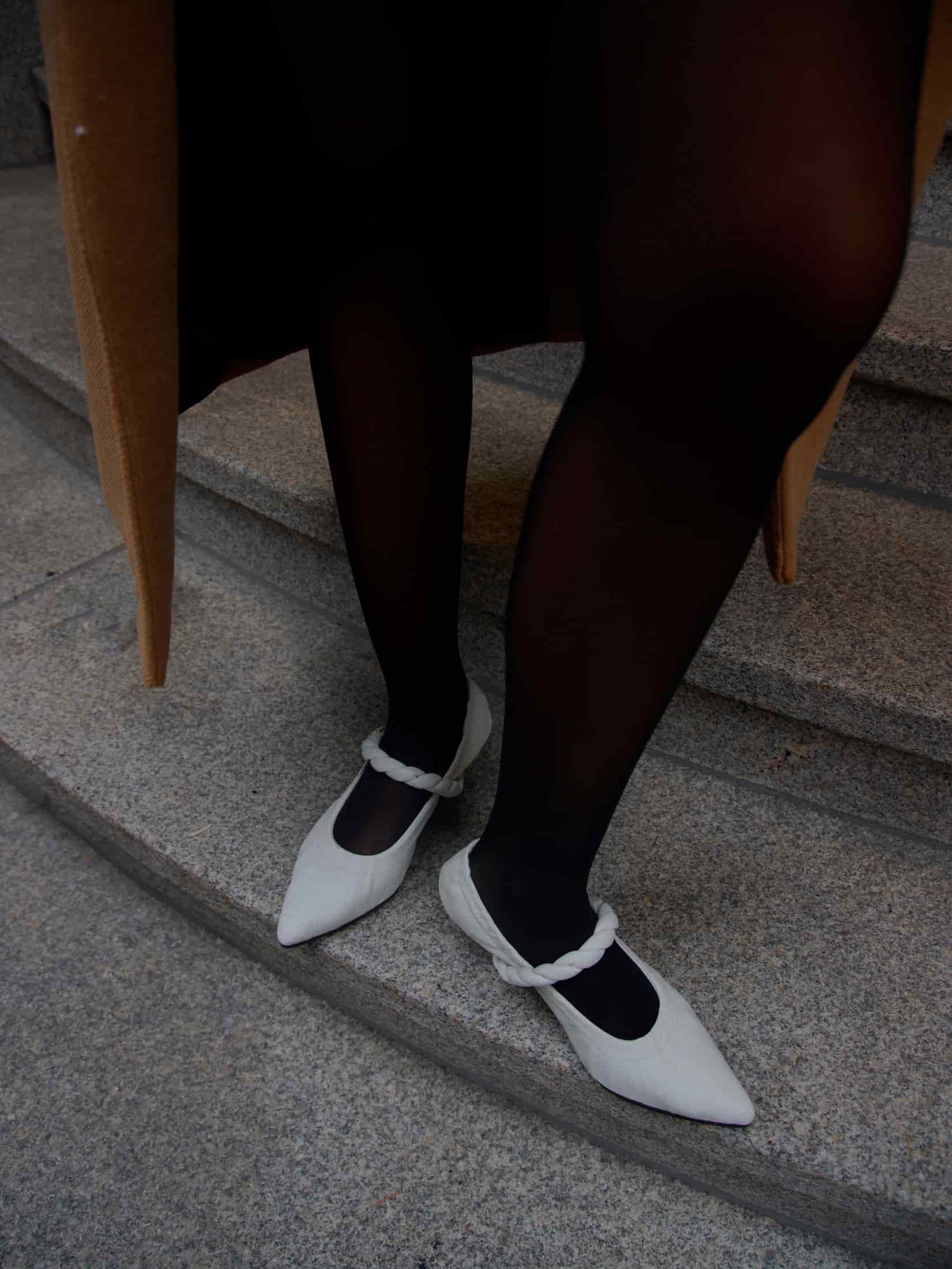 DONELLA OFF WHITE HEELS - miniatura 4